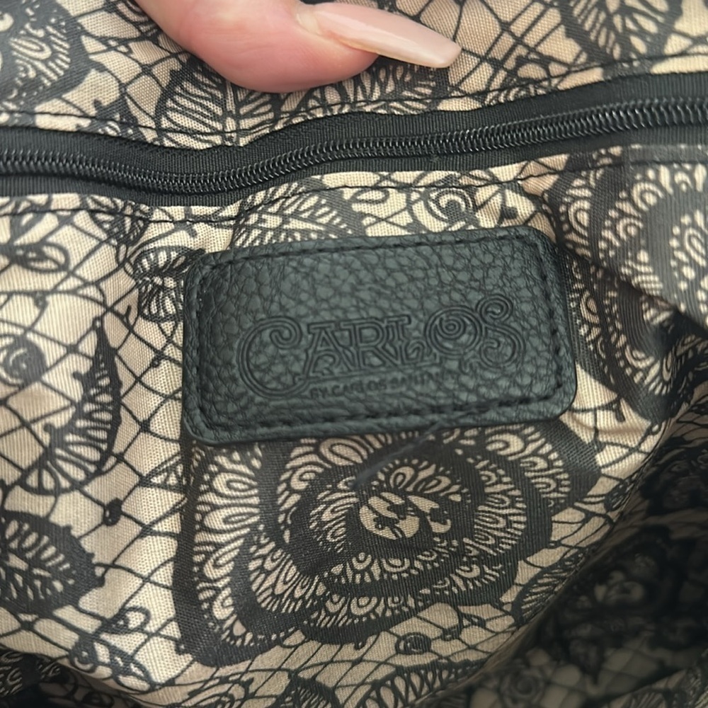 Carlos Santana 2 pc Purse and Wristlet snake print - Picture 14 of 16